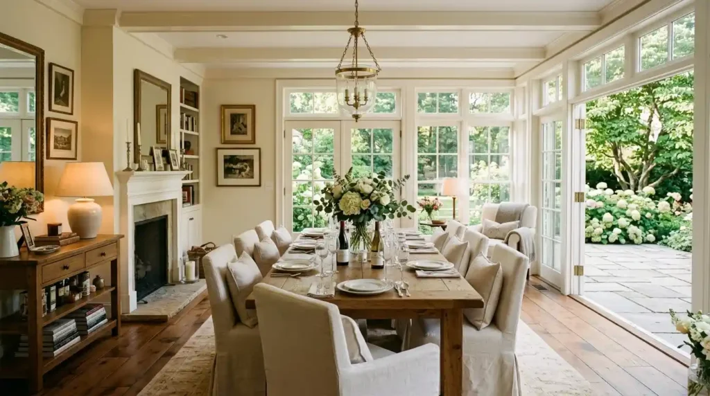 10-Nancy Meyers Dining Room