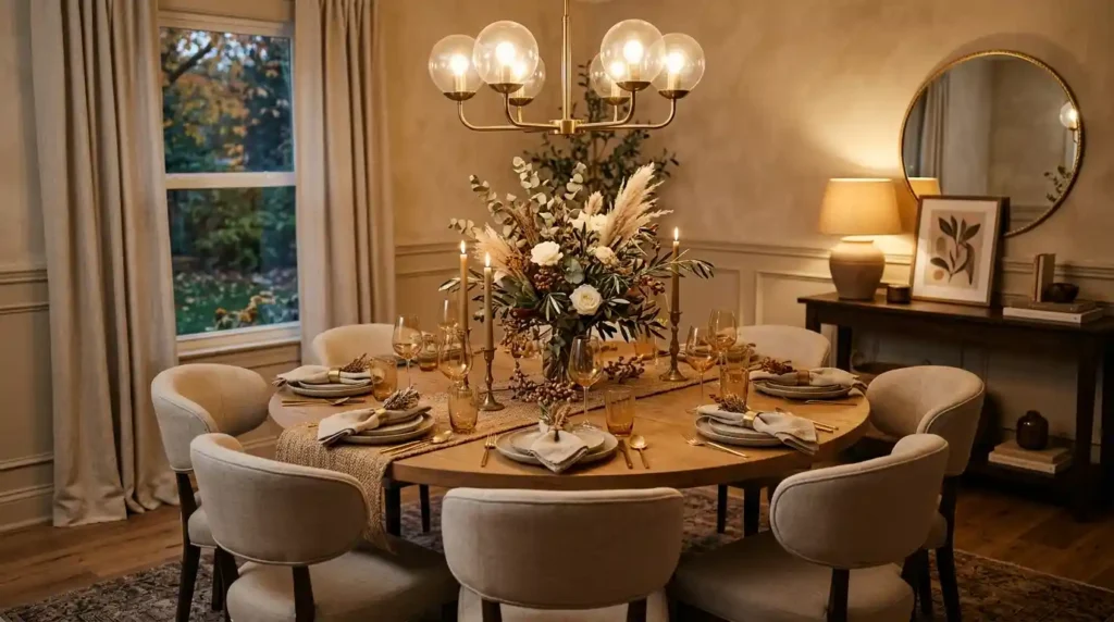 11-Circle Dining Table Idea