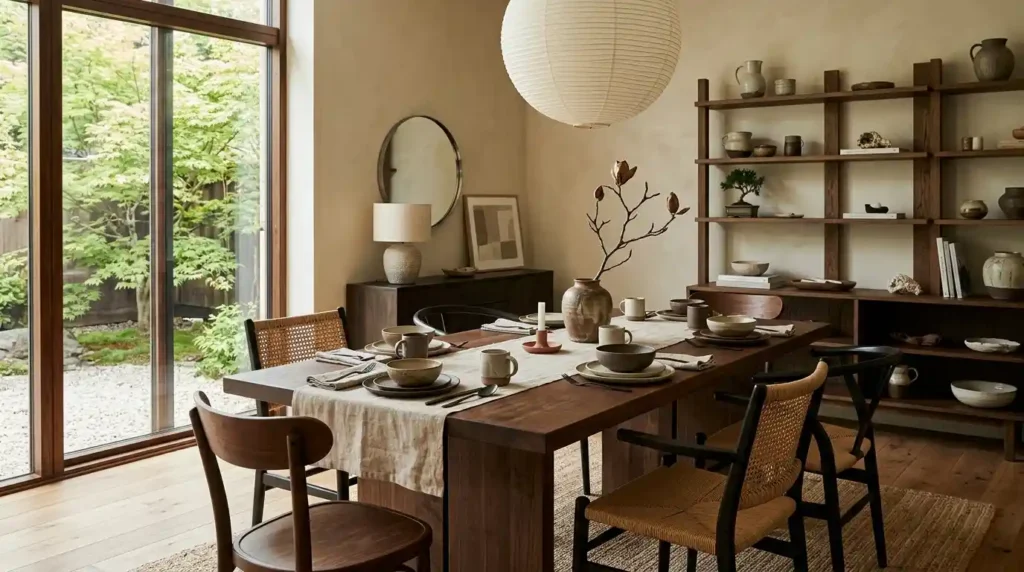 11-Japandi Dining Room