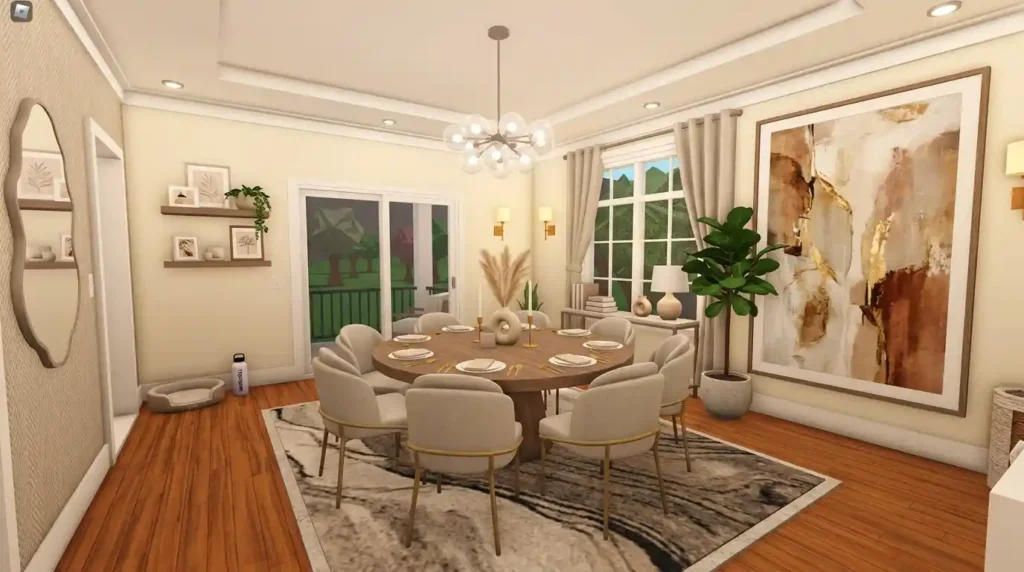 12-Blox burg Dining Room Idea