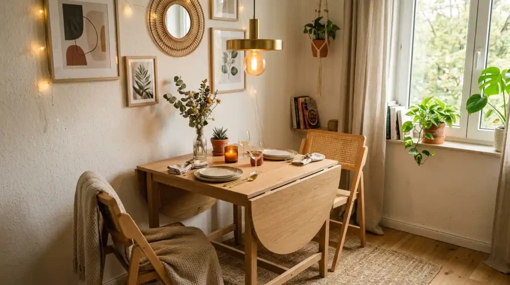12-Cozy Small Dining Area Idea