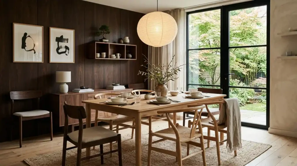 12-Japandi Dining Rooms