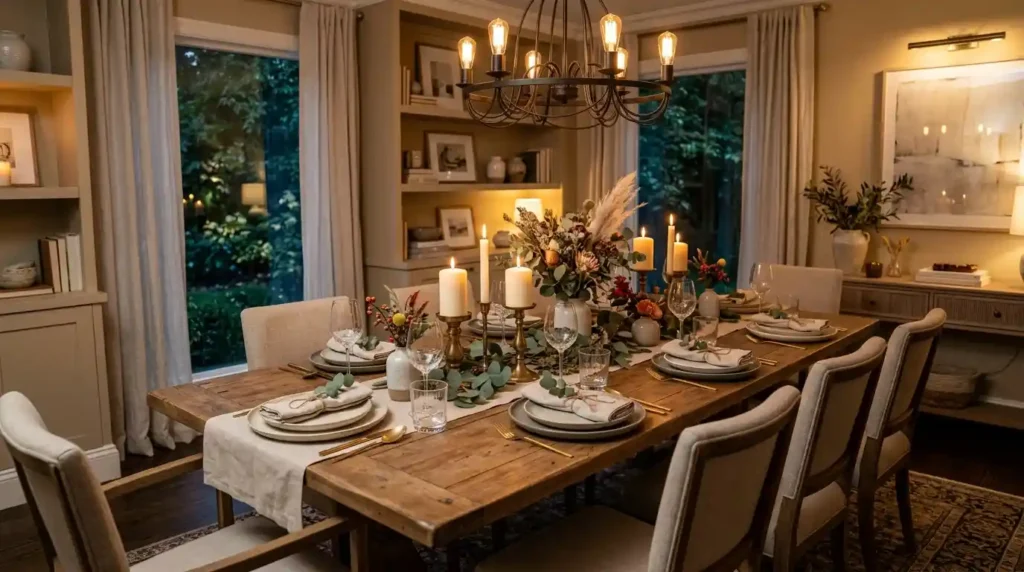 12-Wooden Dining Table Idea