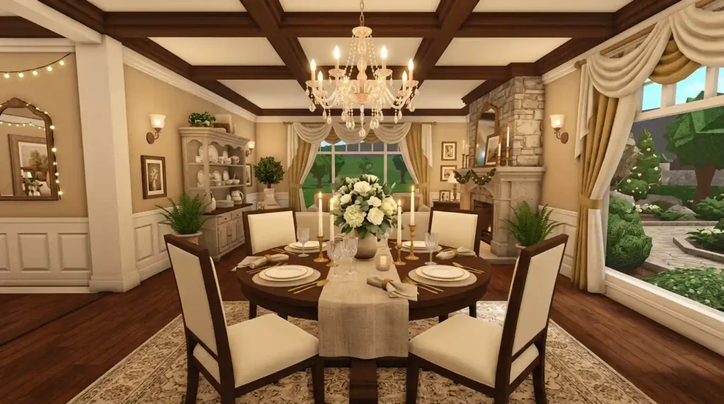 13-Blox burg Dining Room Idea