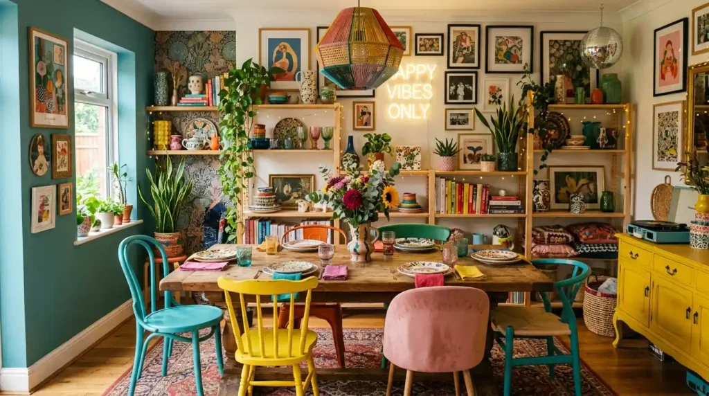 13-Funky Dining Room Idea