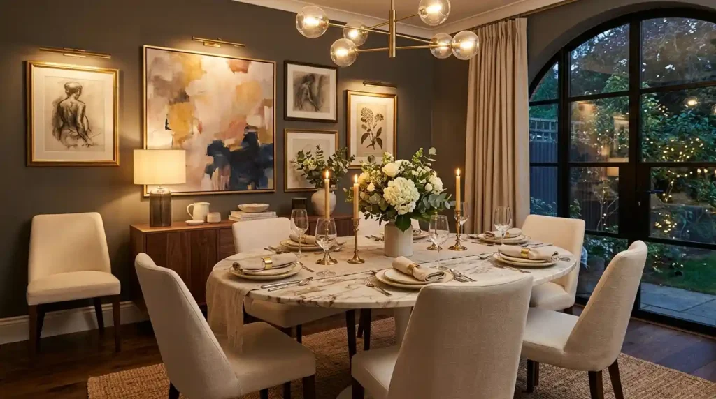 13-Marble Dining Table Idea