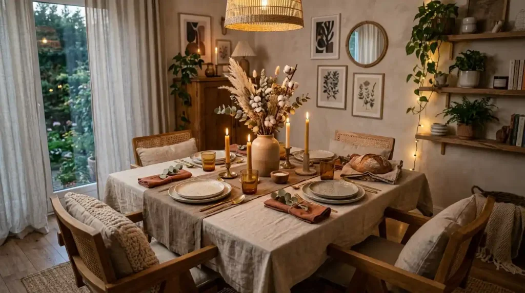 13-Square Dining Table Idea