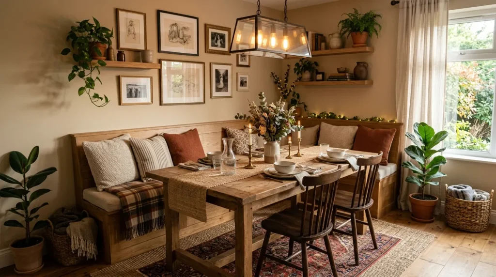 14-Corner Bench Dining Table Ideas