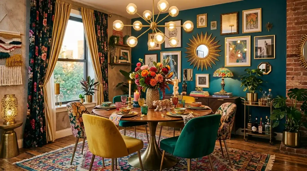 14-Funky Dining Room Idea