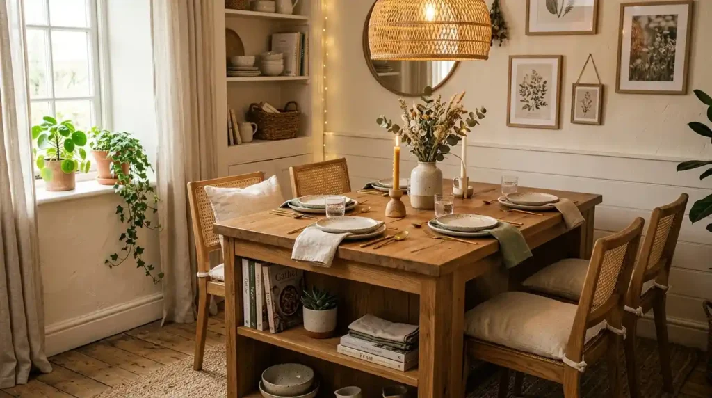 14-Square Dining Table Idea