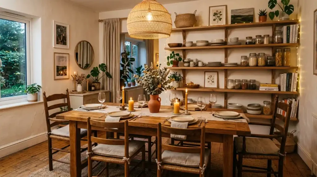 14-Wooden Dining Table Idea
