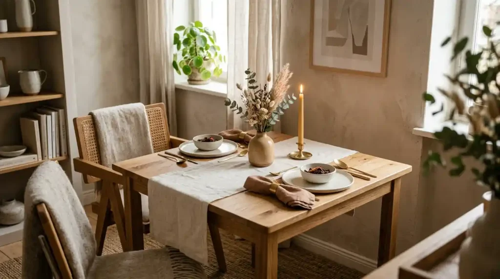15-Square Dining Table Idea