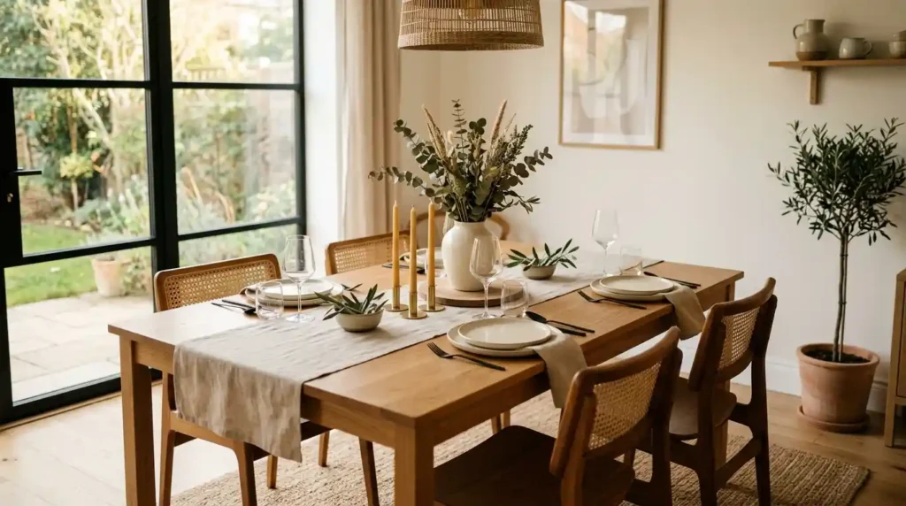 15-Wooden Dining Table Idea
