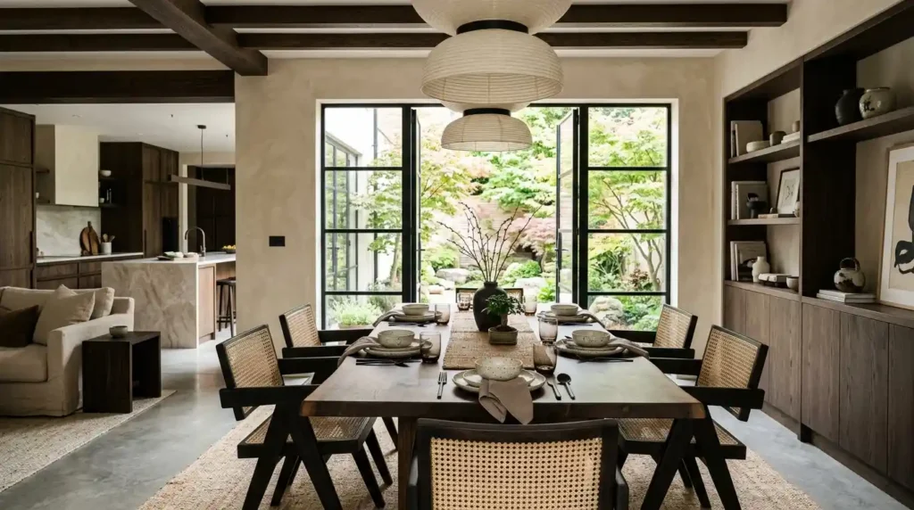 16-Japandi Dining Room