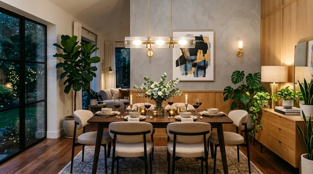 16-Modern Classy Dining Room Idea