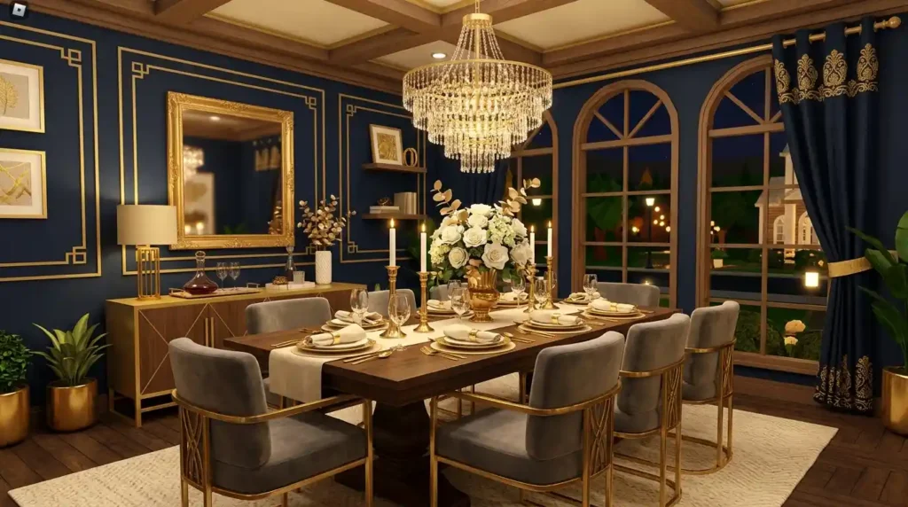 17-Blox burg Dining Room Idea