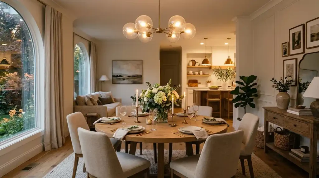 17-Circle Dining Table Idea