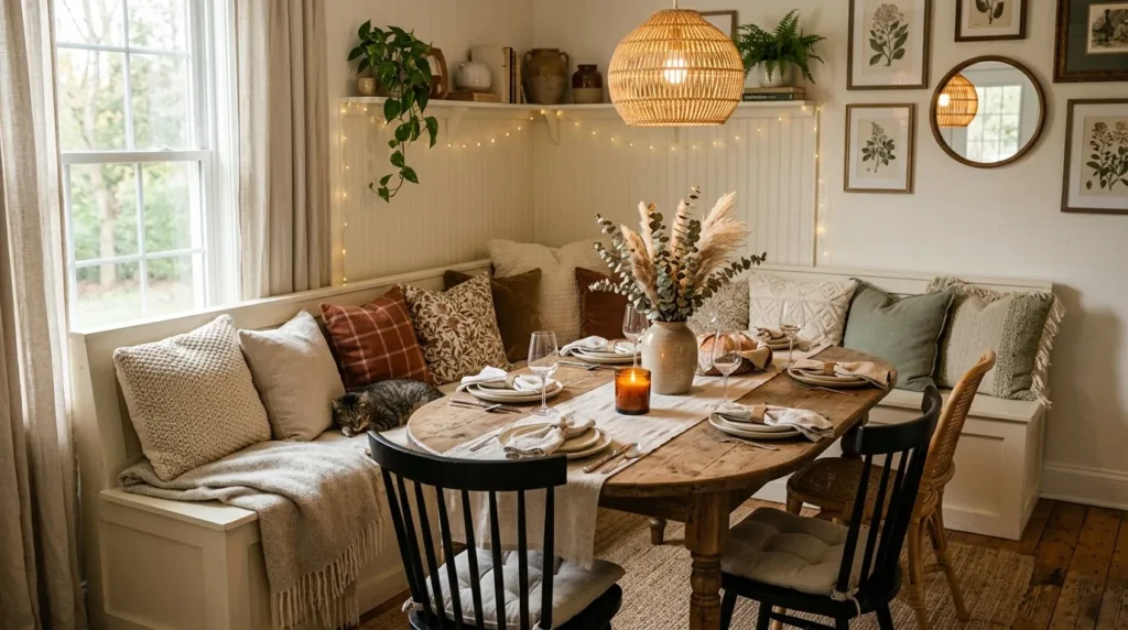 17-Corner Bench Dining Table Ideas