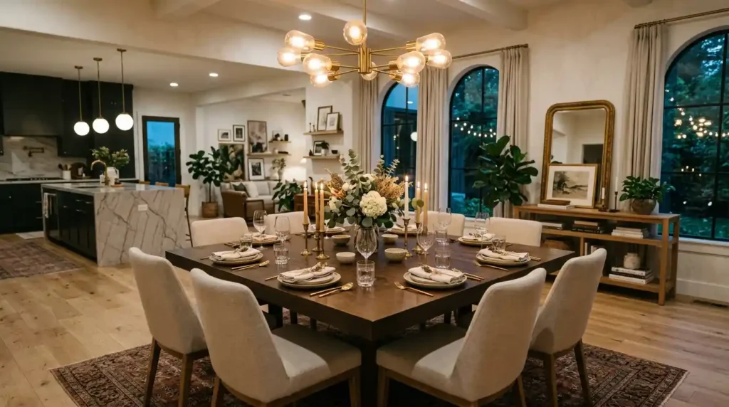 17-Square Dining Table Idea