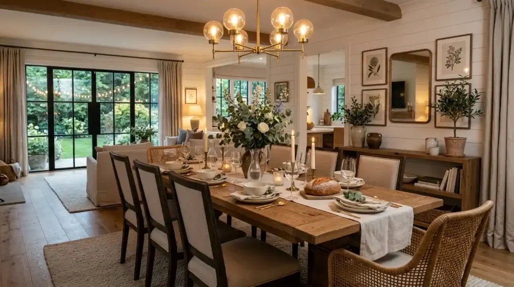17-Wooden Dining Table Idea