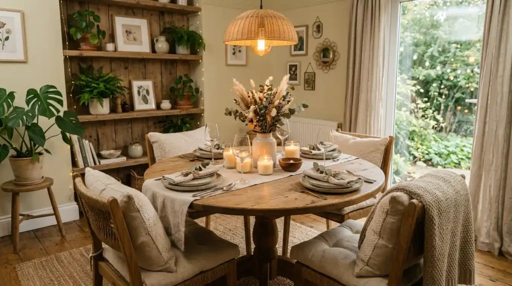 18-Circle Dining Table Idea