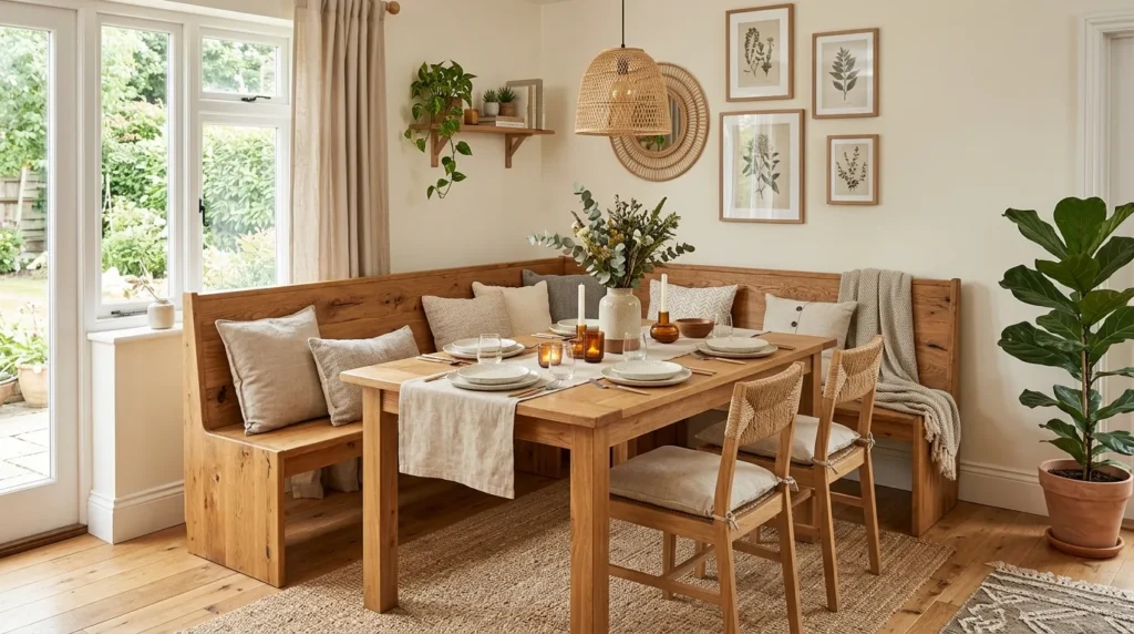 18-Corner Bench Dining Table Ideas