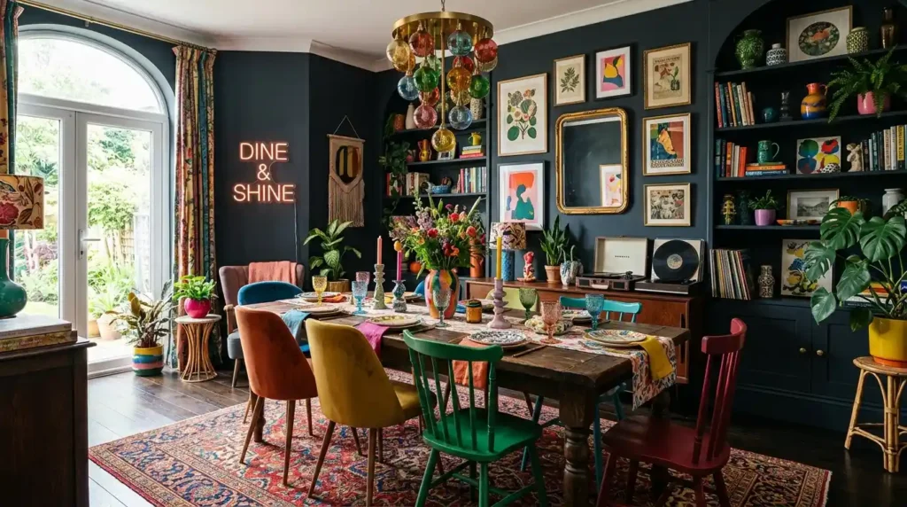 18-Funky Dining Room Idea