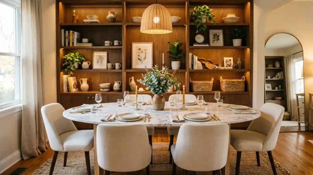 18-Marble Dining Table Idea