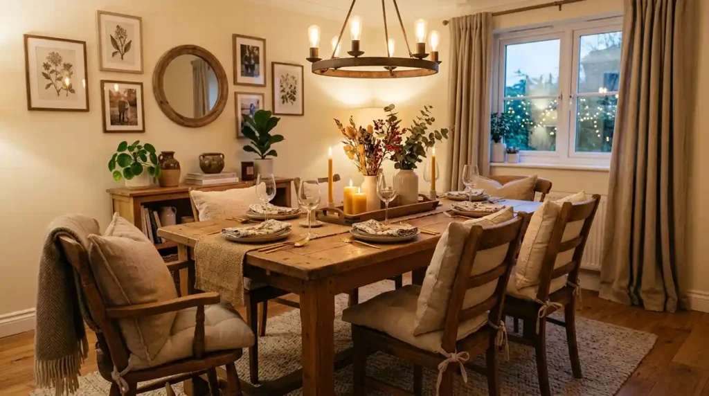 18-Wooden Dining Table Idea