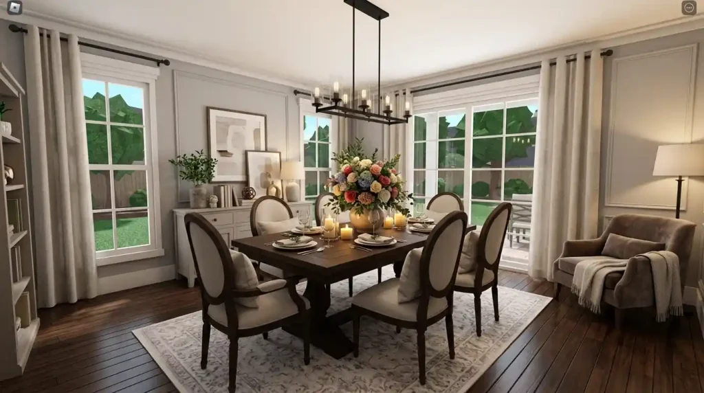 19-Blox burg Dining Room Idea