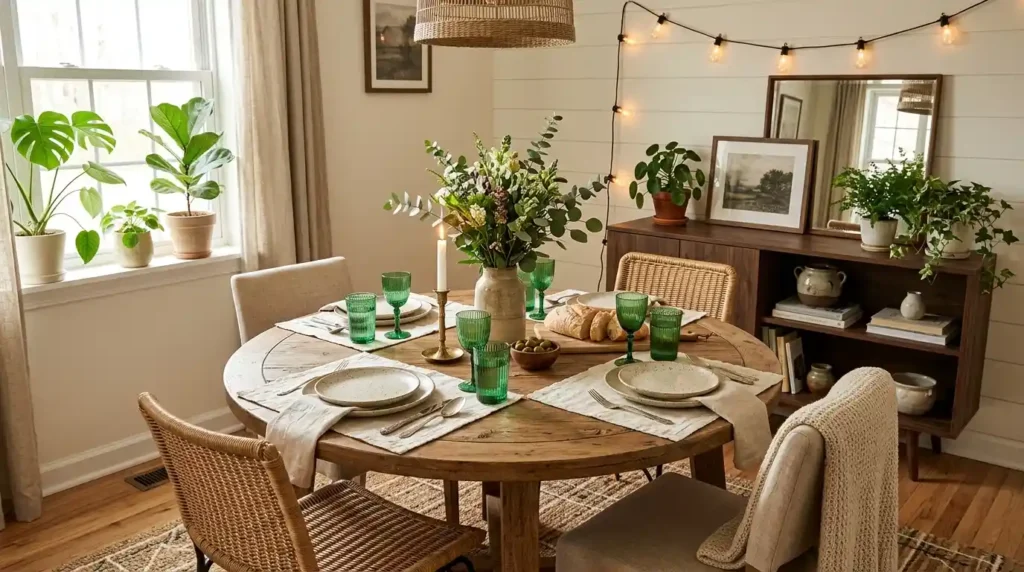 19-Circle Dining Table Idea
