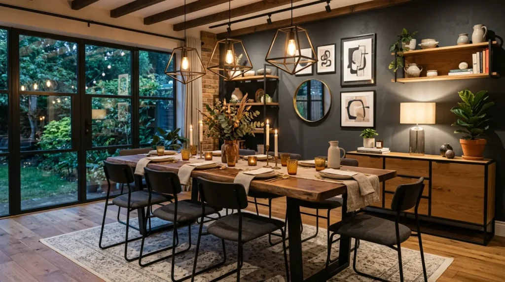19-Modern Classy Dining Room Idea