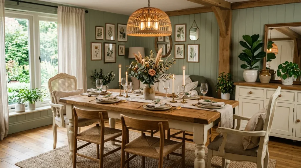 19- Painted Dining Table Ideas (16)