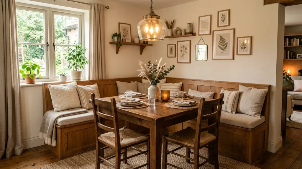 2-Corner Bench Dining Table Ideas