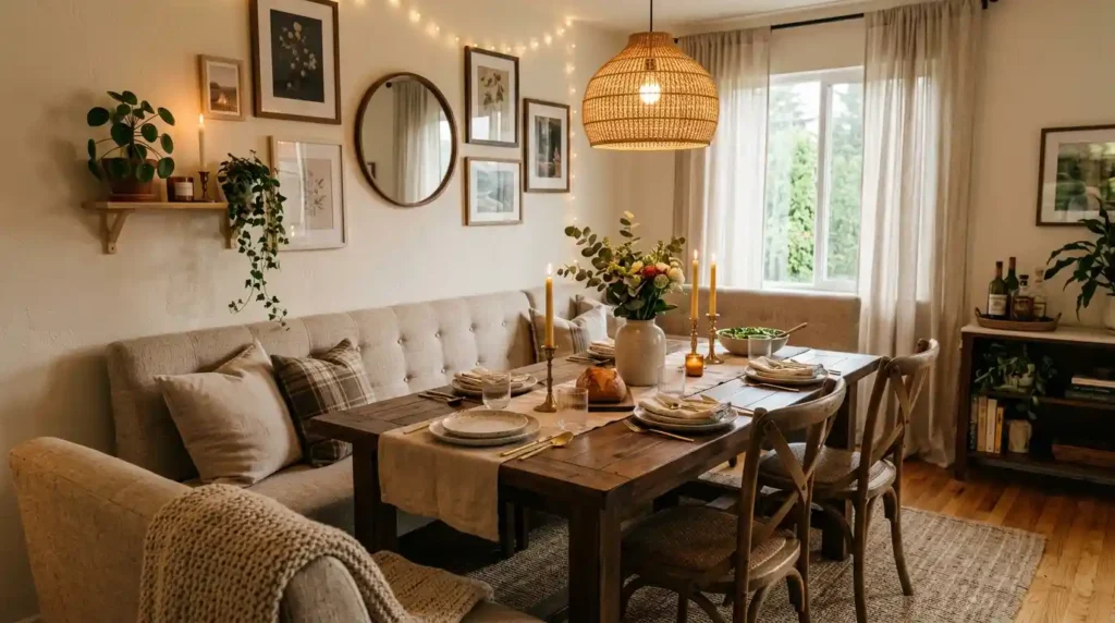 2-Dining Table With Bench Ideas