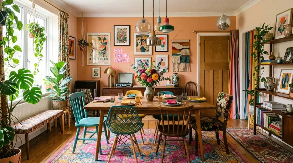 2- Funky Dining Room Idea
