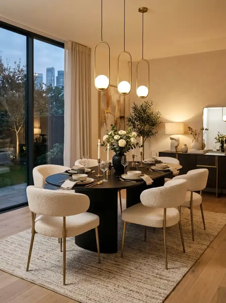 2-Oval Dining Table Idea