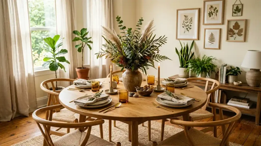 20-Circle Dining Table Idea