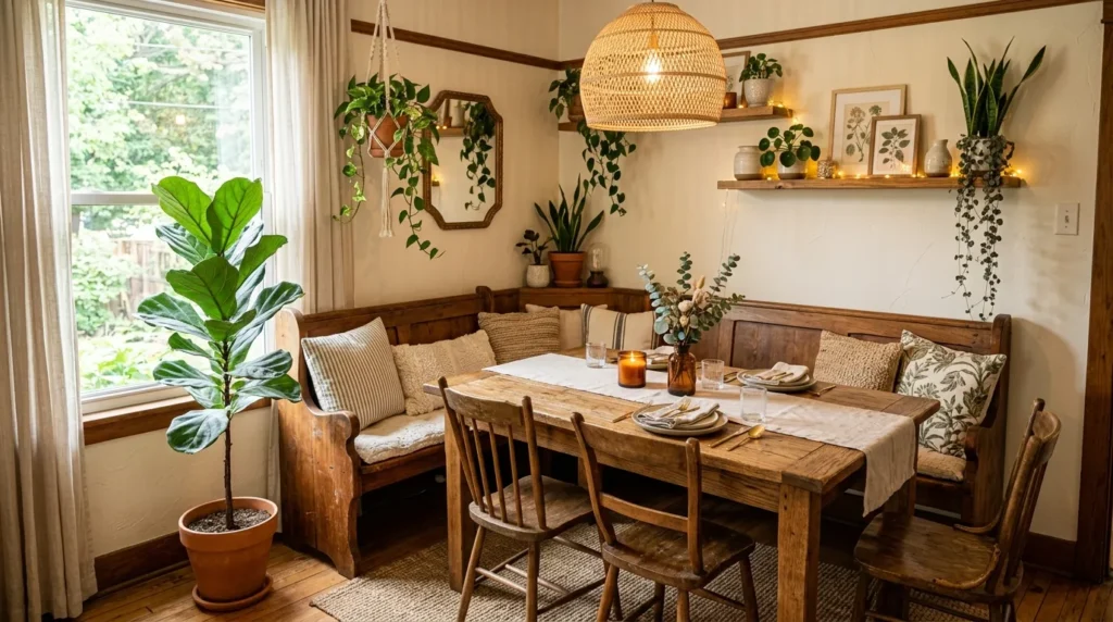 20-Corner Bench Dining Table Ideas