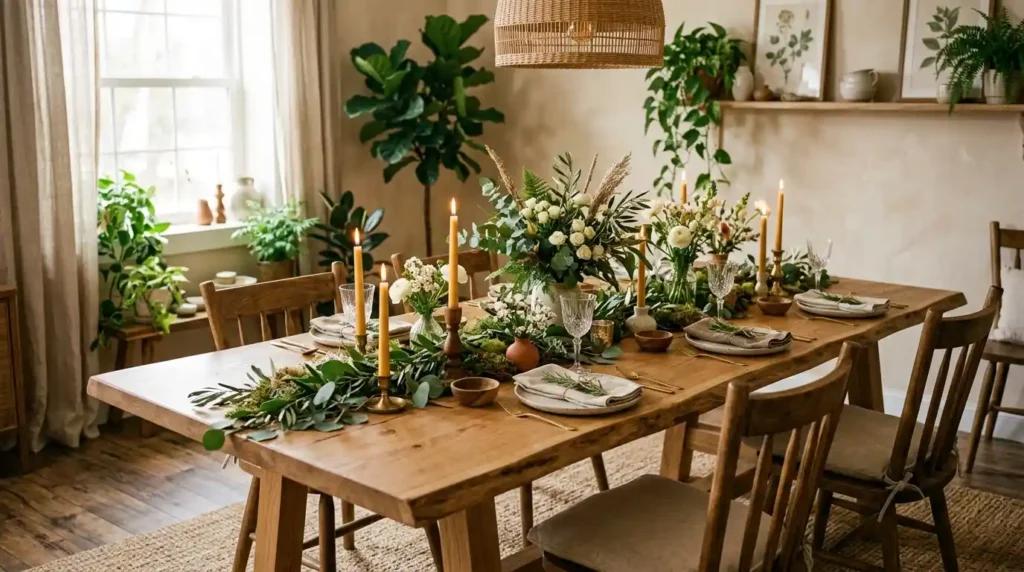 20-Wooden Dining Table Idea