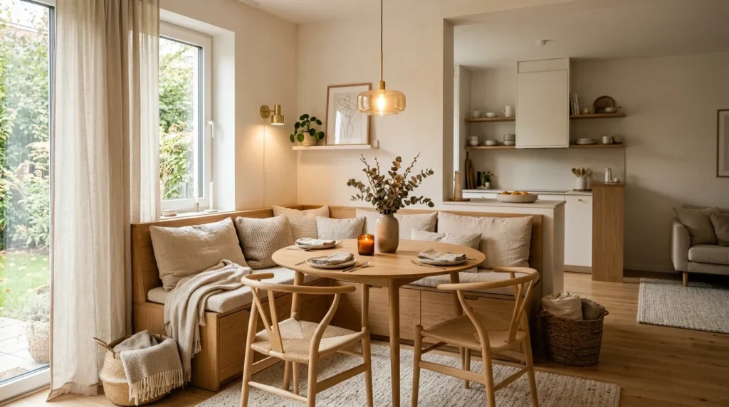 21-Corner Bench Dining Table Ideas