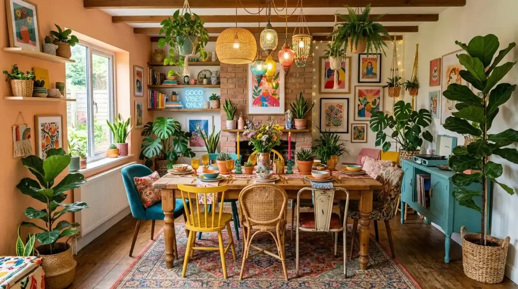 21-Funky Dining Room Idea