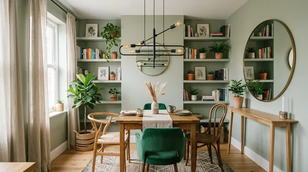 21-Linear Chandelier Dining Room Idea
