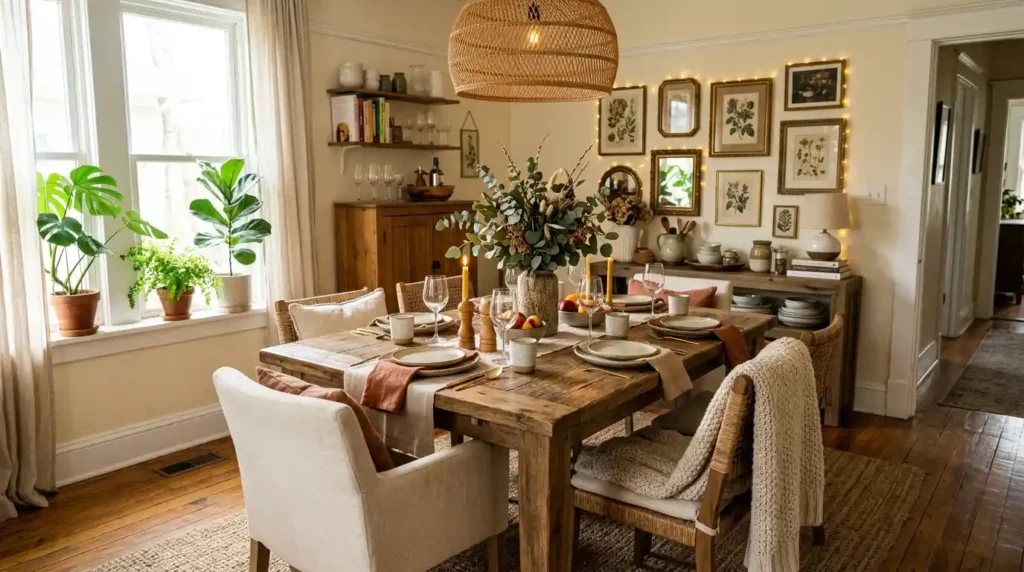 21-Square Dining Table Idea