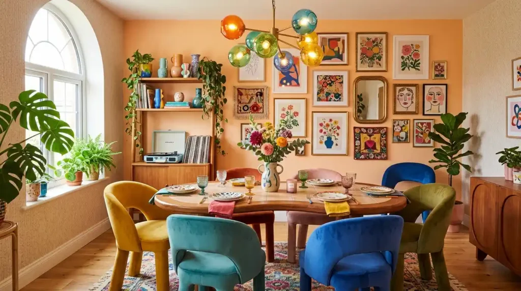 22-Funky Dining Room Idea