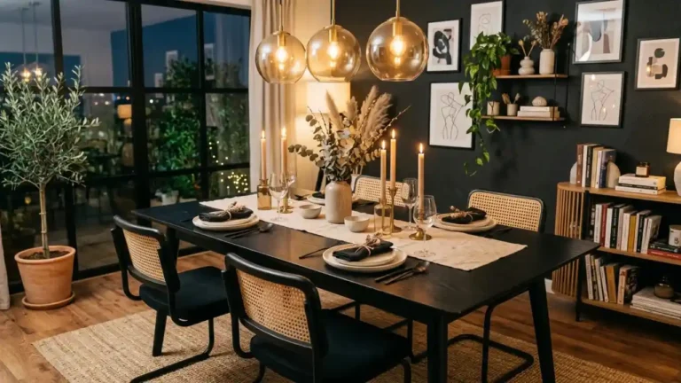 Painted Dining Table Idea