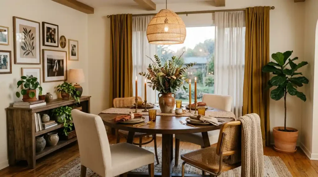 23-Circle Dining Table Idea