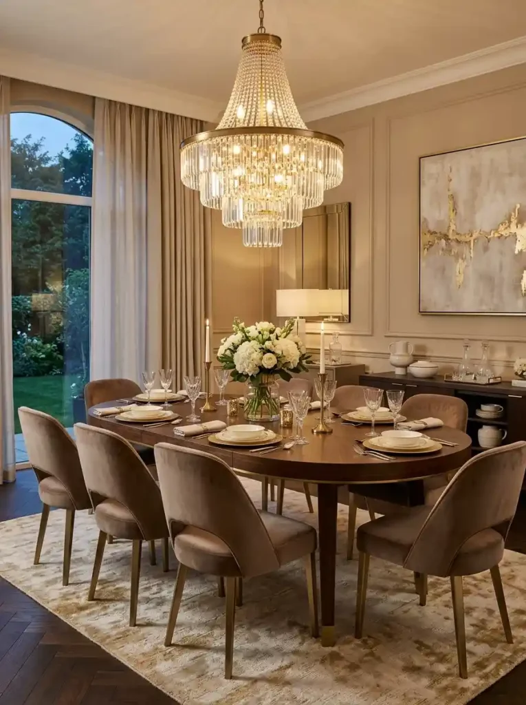 23-Oval Dining Table Ideas