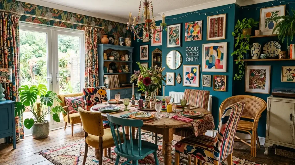 24-Funky Dining Room Idea