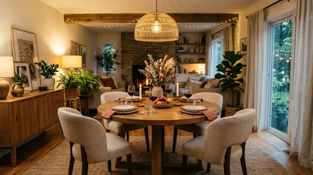 3-Circle Dining Table Idea